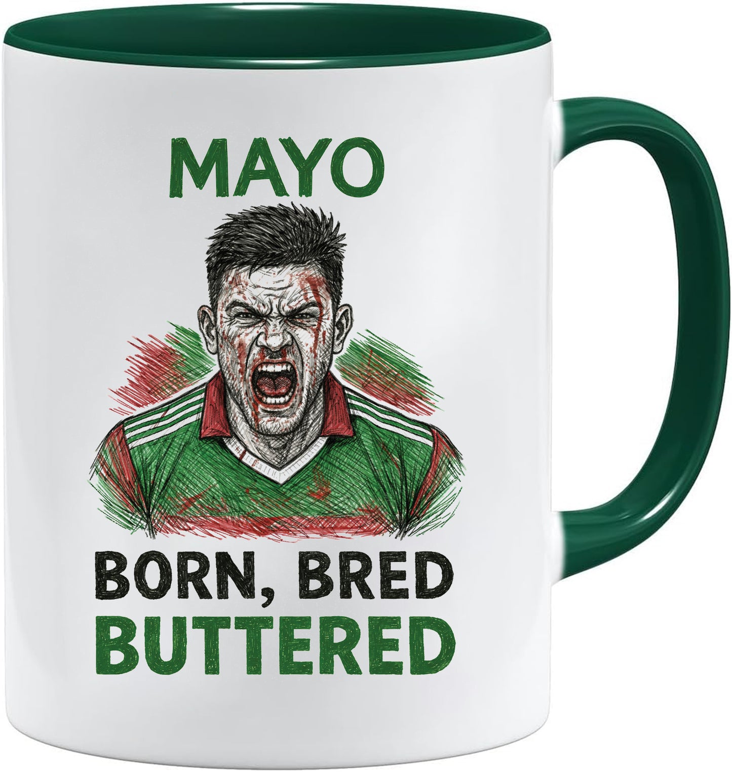 Gaelic Warrior | Born Bread Buttered Mug