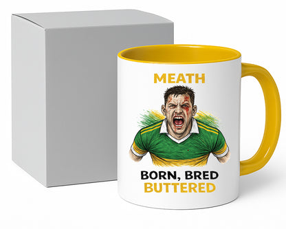 Gaelic Warrior Born Bred Buttered Meath mug – 11oz ceramic mug