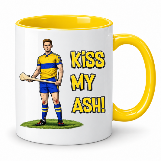 Clare Hurling Mug | Kiss My Ash Funny Clare Gift