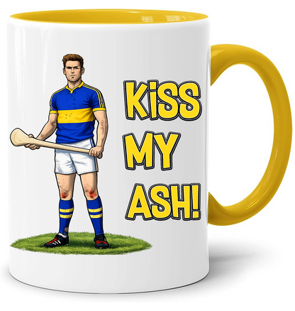 Tipperary Hurling Mug | Kiss My Ash Funny Tipp Gift