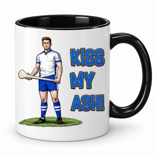 Waterford Hurling Mug | Kiss My Ash Funny Waterford Gift