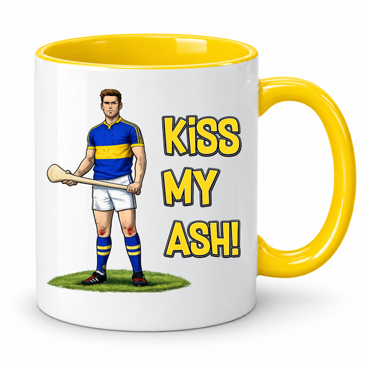 Tipperary Hurling Mug | Kiss My Ash Funny Tipp Gift