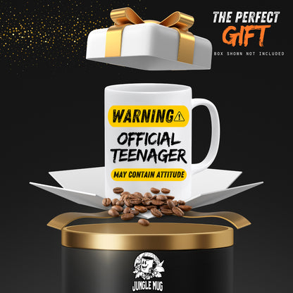 Warning Official Teenager Mug