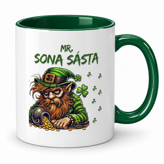 Mr. Sona Sásta | As Gaeilge Mug