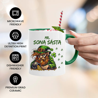 Mr. Sona Sásta | As Gaeilge Mug