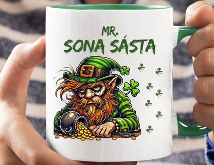 Mr. Sona Sásta | As Gaeilge Mug