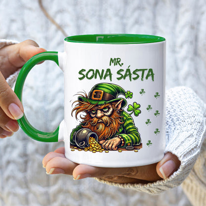 Mr. Sona Sásta | As Gaeilge Mug