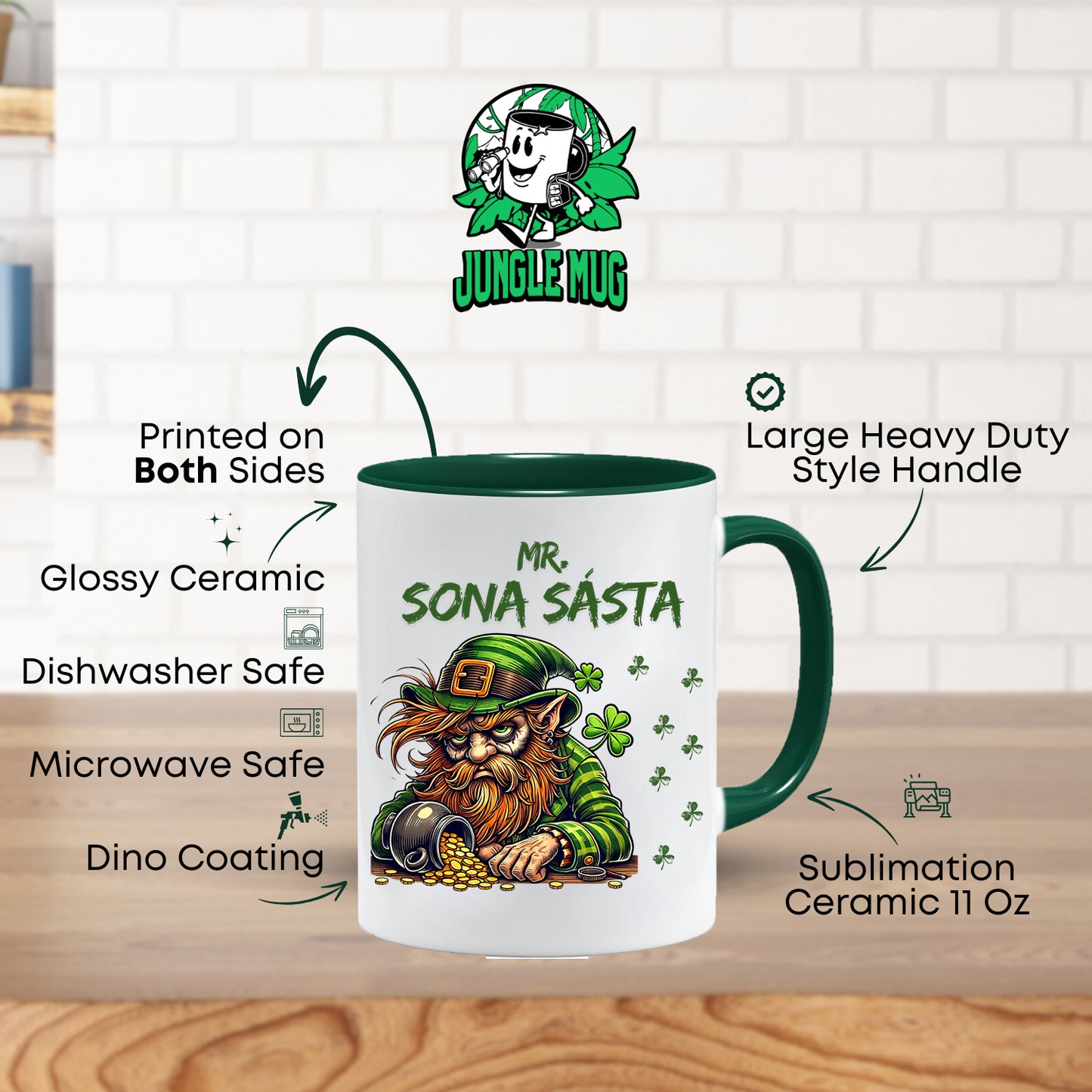 Mr. Sona Sásta | As Gaeilge Mug