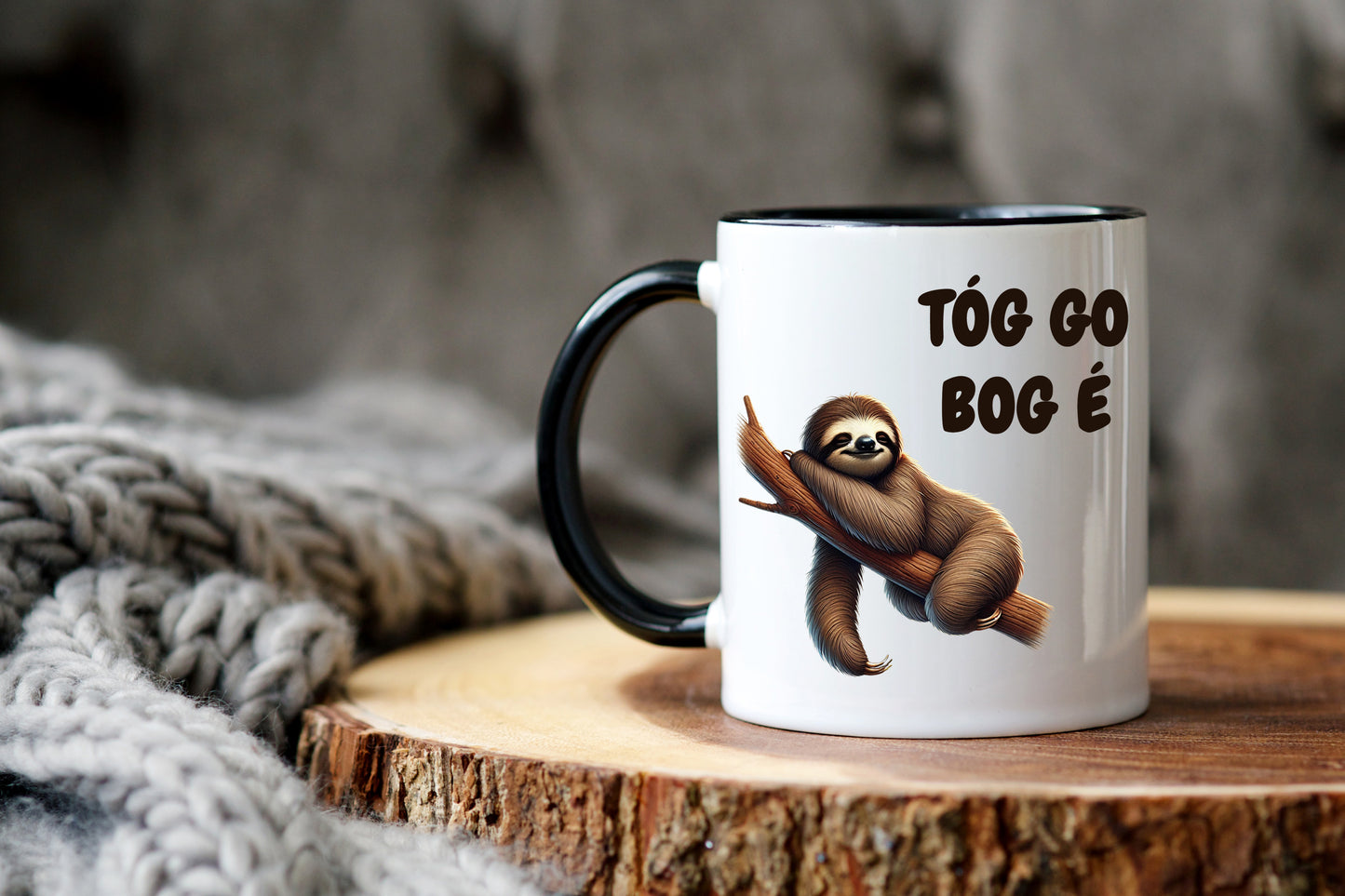 Tóg go bog é! (Take it easy) As Gaeilge