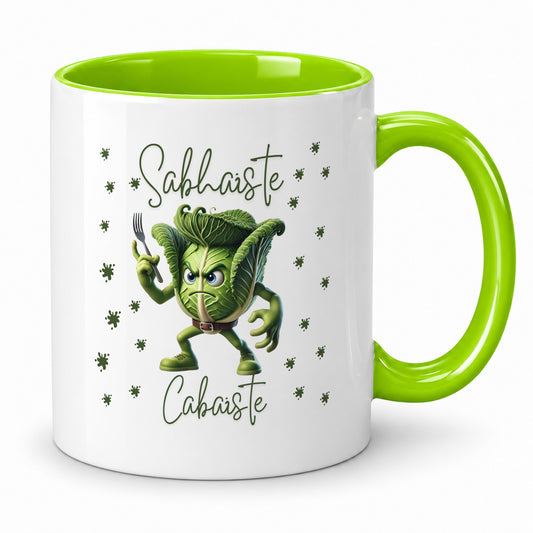 Sabhaiste Cabaíste Mug – Funny Irish Cabbage Gift