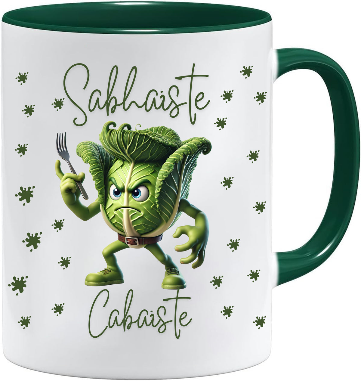 Sabhaiste Cabaíste mug – 11oz ceramic mug on a plain white background