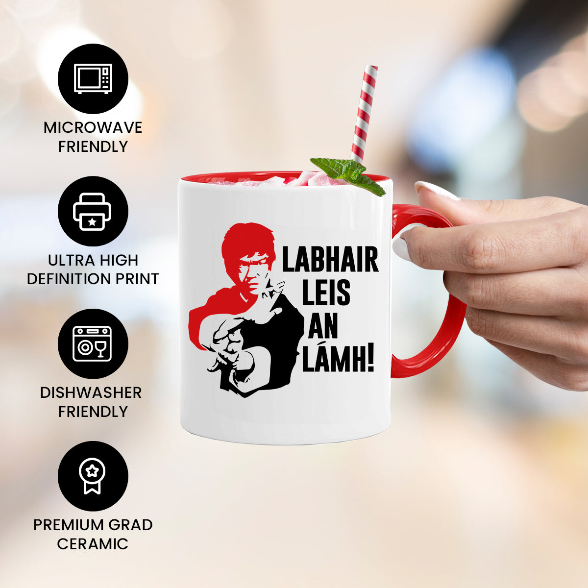 Labhair Leis An Lámh! | As Gaeilge Mug