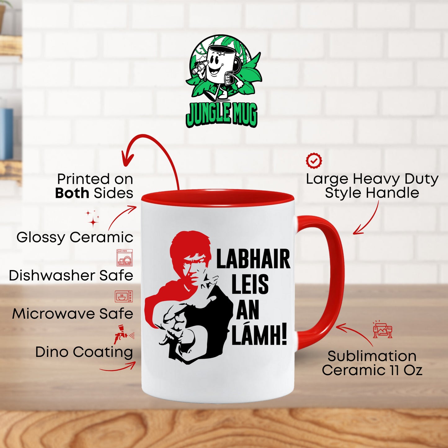 Labhair Leis An Lámh! | As Gaeilge Mug