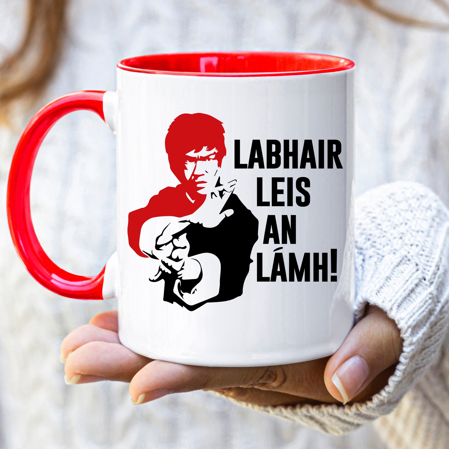 Labhair Leis An Lámh! | As Gaeilge Mug