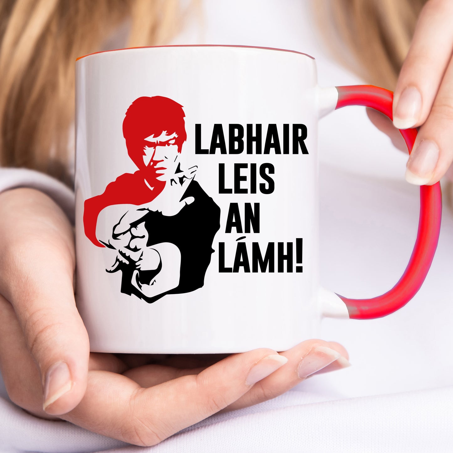 Labhair Leis An Lámh! | As Gaeilge Mug