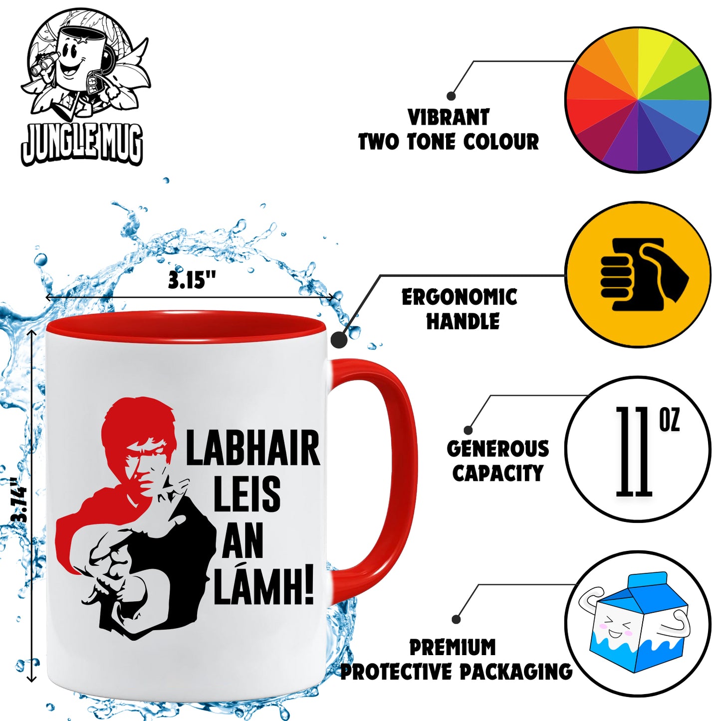 Labhair Leis An Lámh! | As Gaeilge Mug
