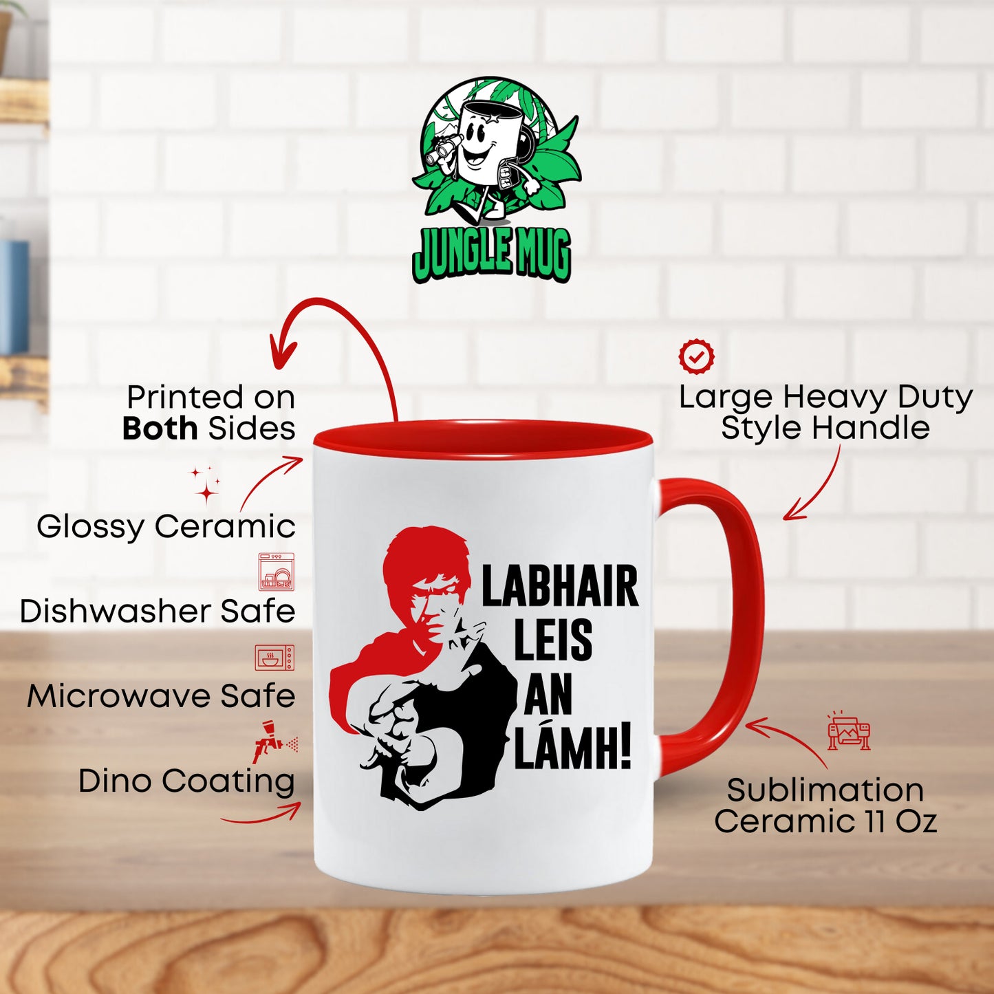 Labhair Leis An Lámh! | As Gaeilge Mug