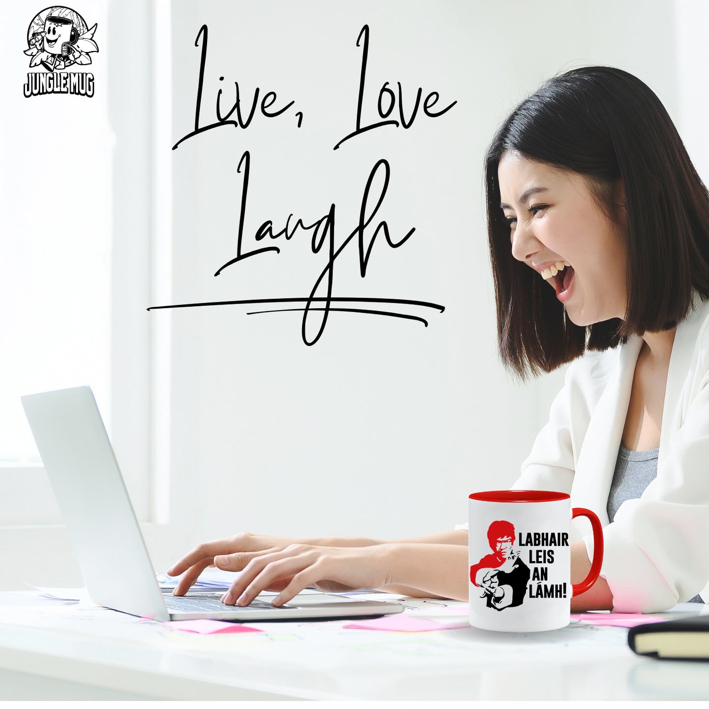 Labhair Leis An Lámh! | As Gaeilge Mug