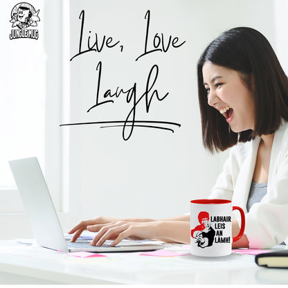 Labhair Leis An Lámh! | As Gaeilge Mug