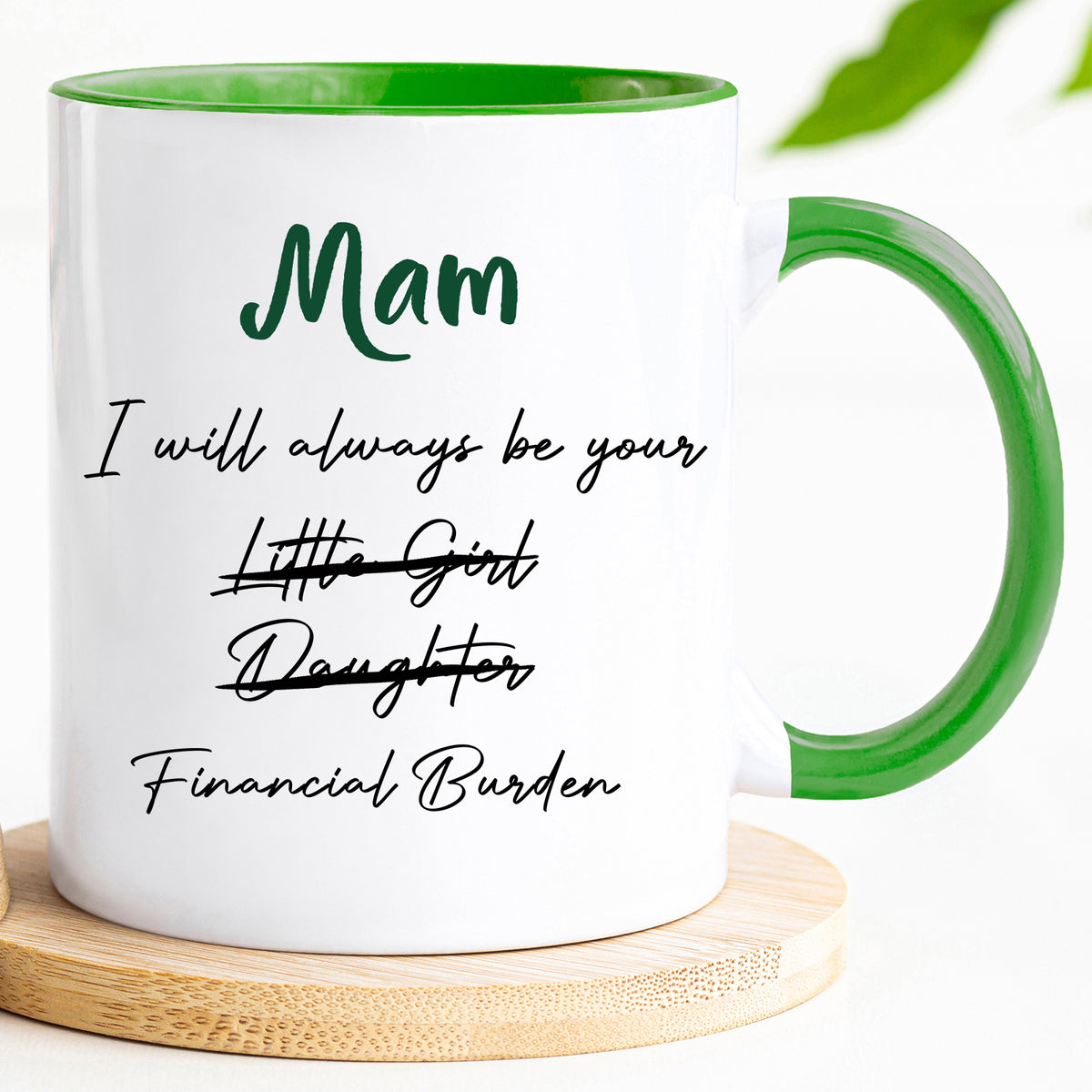 Financial Burden mug – 11oz ceramic mug