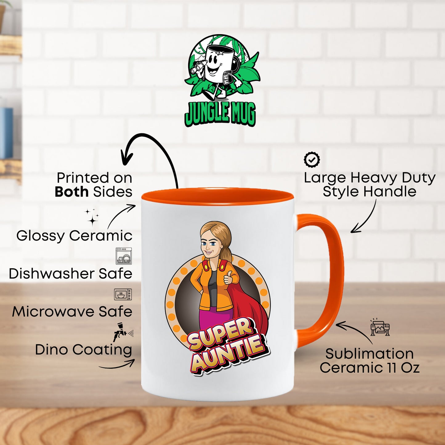 Super Auntie - Auntie Mug