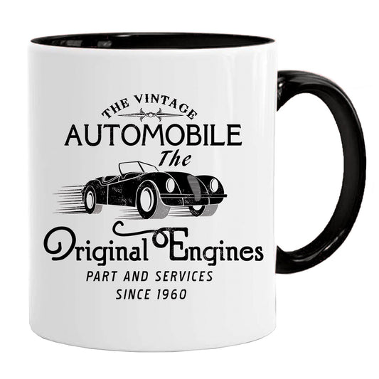 Vintage Automobile Mug
