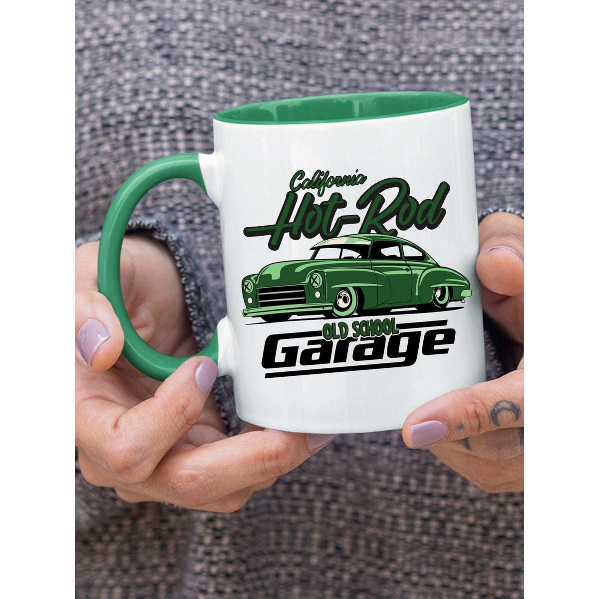 California Hot Rod Garage Mug