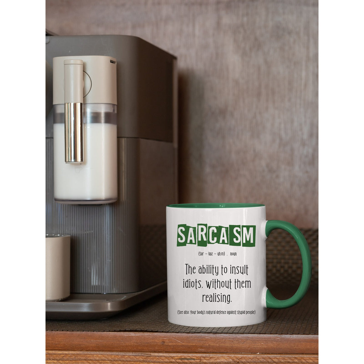 Sarcasm Definition Mug
