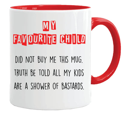 My Favourite Child Did Not Buy Me This Mug – 11oz ceramic mug on a plain white background