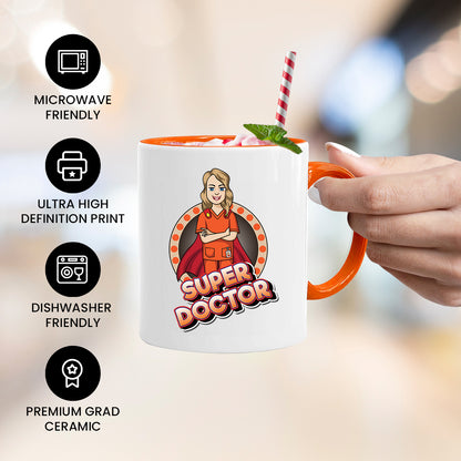 Super Doctor (Female) - Doctor Mug