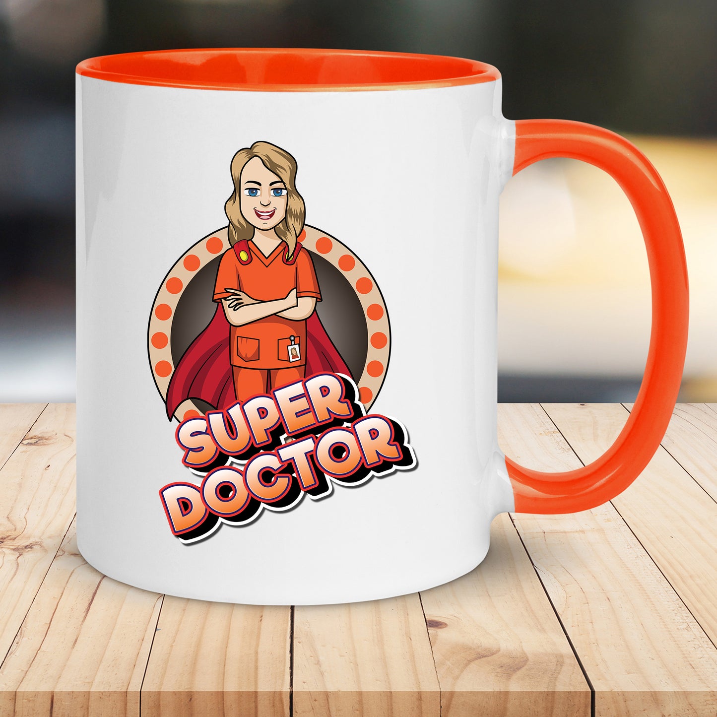 Super Doctor (Female) - Doctor Mug
