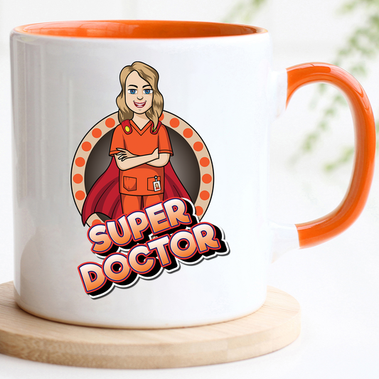 Super Doctor (Female) - Doctor Mug