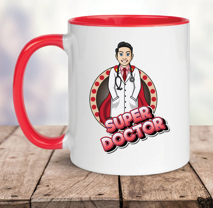 Super Doctor (Male) mug – 11oz ceramic mug