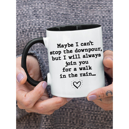 Walk in the Rain Friendship Mug