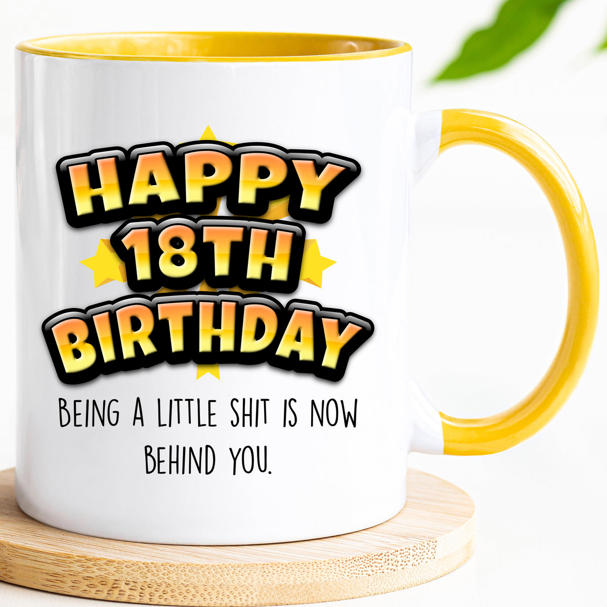 Happy 18th Birthday mug – 11oz ceramic mug
