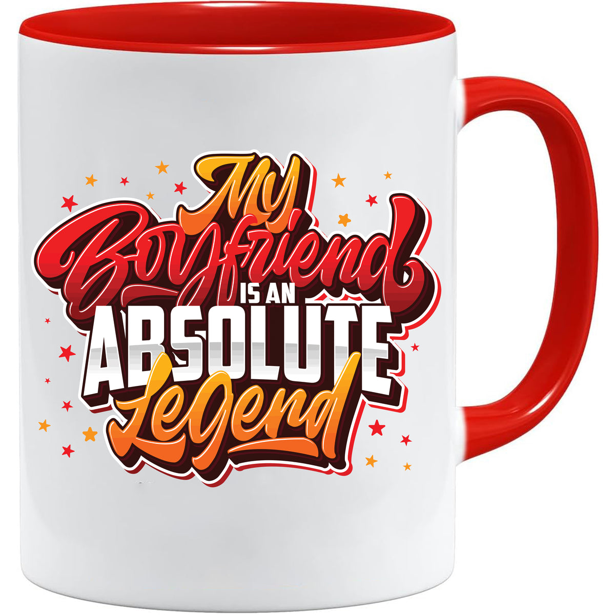 Boyfriend Legend mug – 11oz ceramic mug on a plain white background