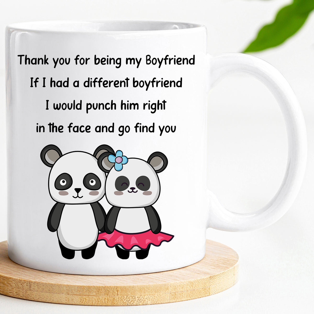 Thank you Boyfriend mug – 11oz ceramic mug