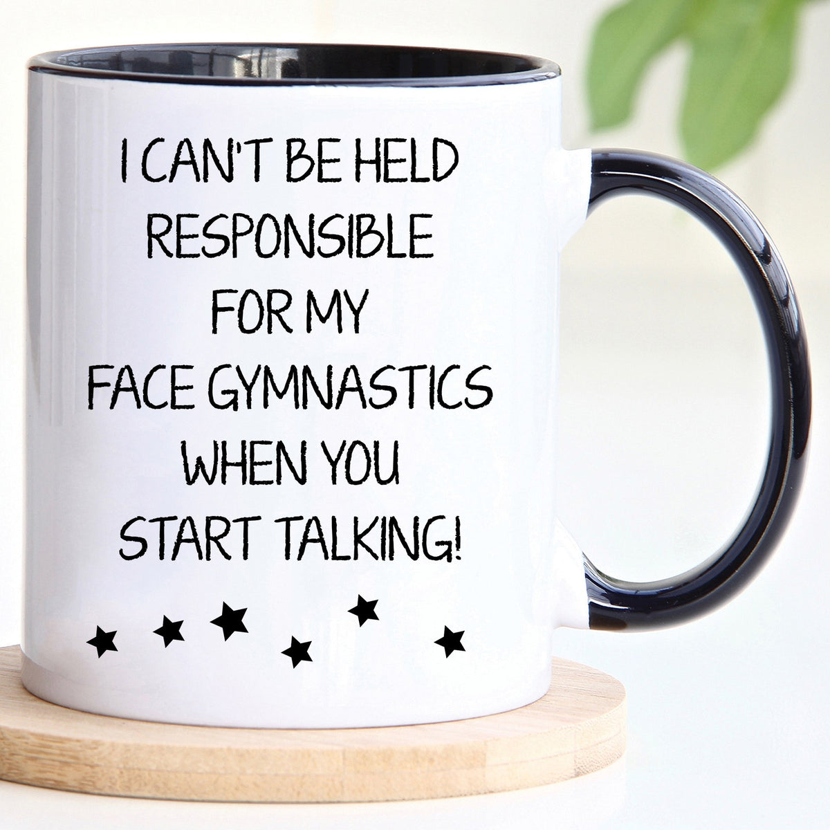 Face Gymnastics Sarcastic Mug