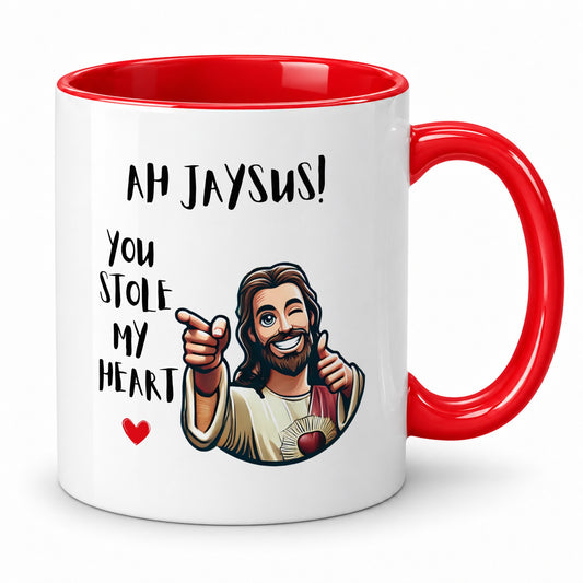 Ah Jaysus Mug – Funny Irish Valentine’s Gift