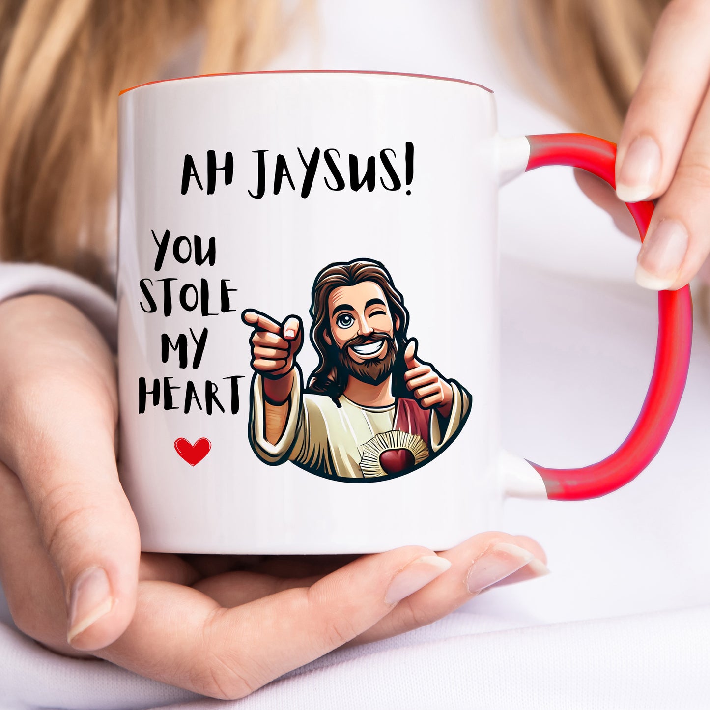 Ah Jaysus Mug | Funny Irish Valentine’s Gift