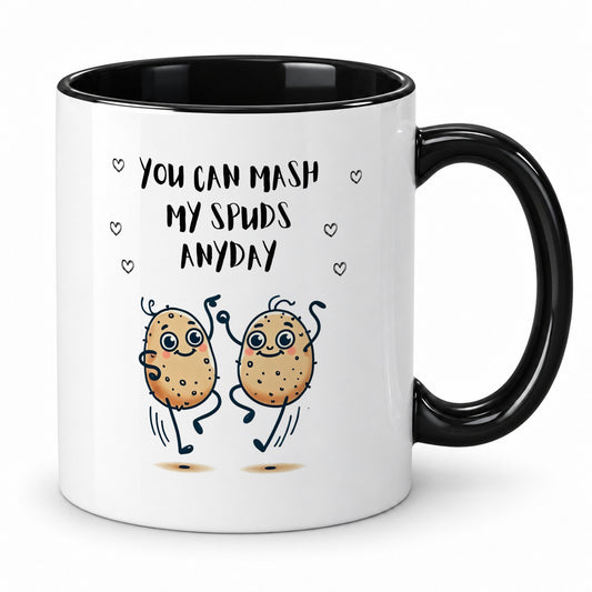 Mash My Spuds Mug – Funny Irish Valentine’s Gift