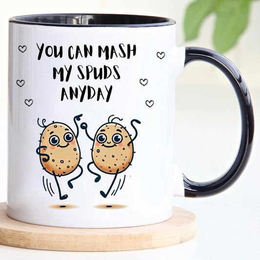 Mash My Spuds Mug | Funny Irish Valentine’s Gift