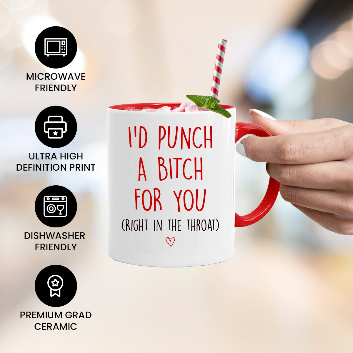 Punch a Bit*h | Valentine’s Mug