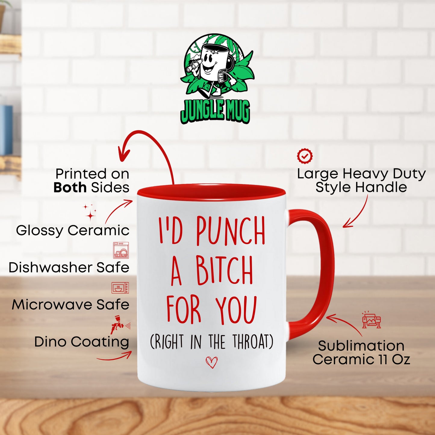Punch a Bit*h | Valentine’s Mug