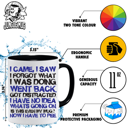 I came I saw Mug