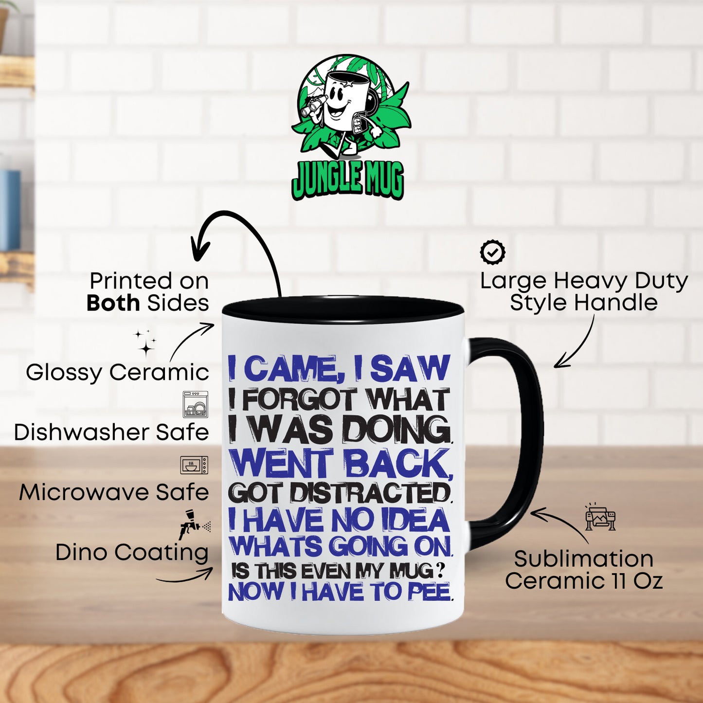 I came I saw Mug