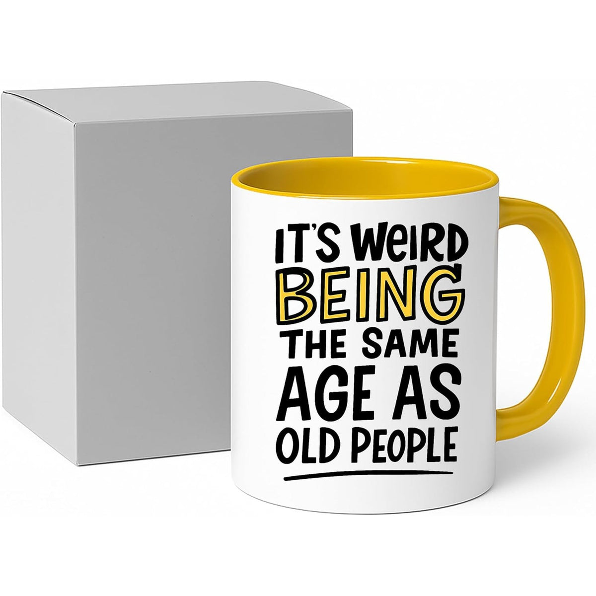 Same Age As Old People Mug