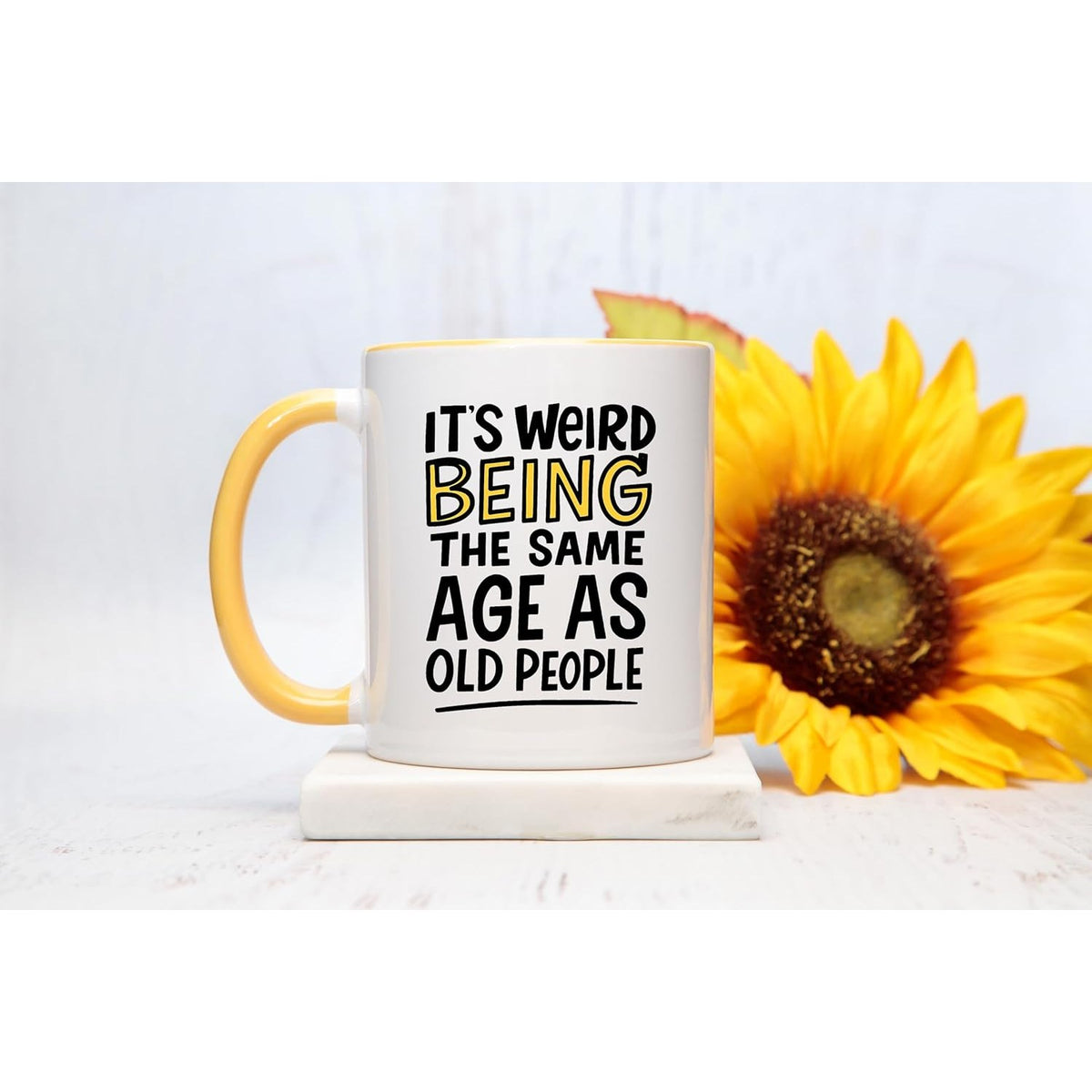 Same Age As Old People Mug