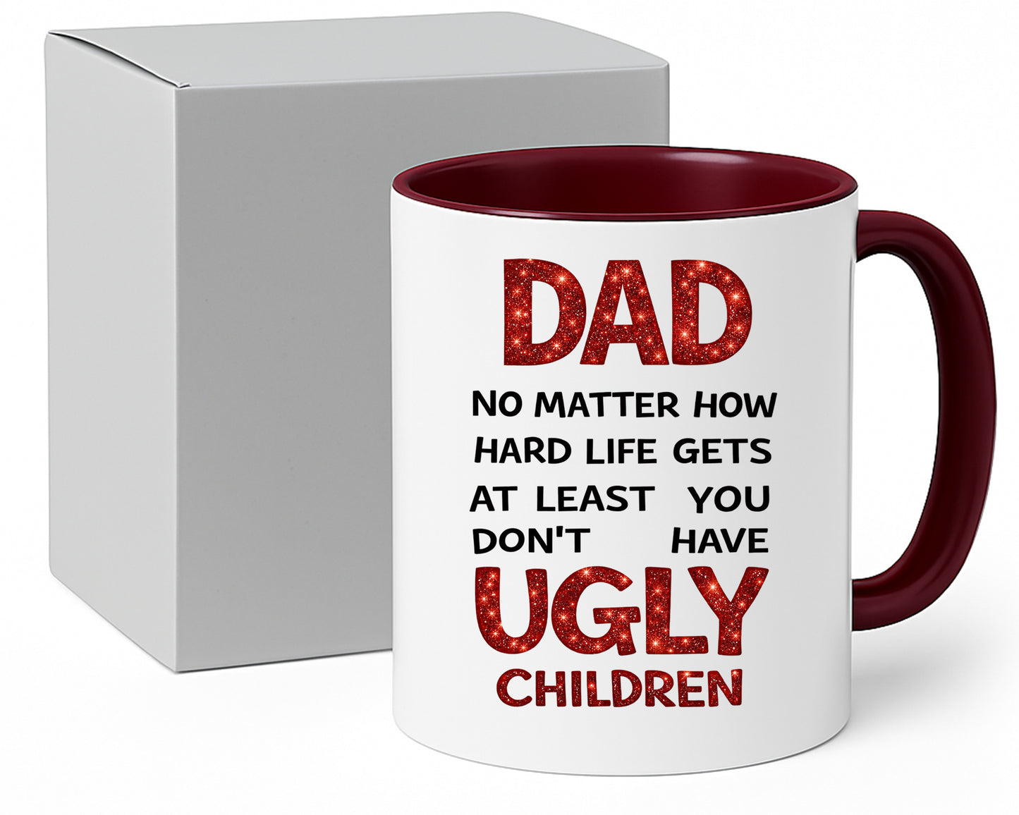 Ugly Children Dad Mug
