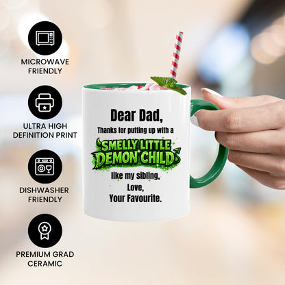Demon Child Mug | Funny Favourite Child Coffee Cup